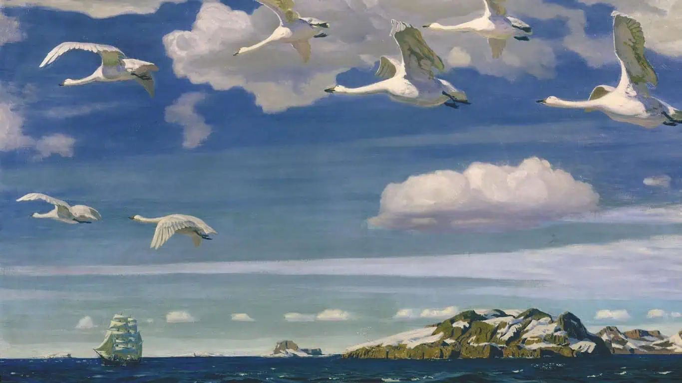 Аркадий Рылов "В голубом просторе"