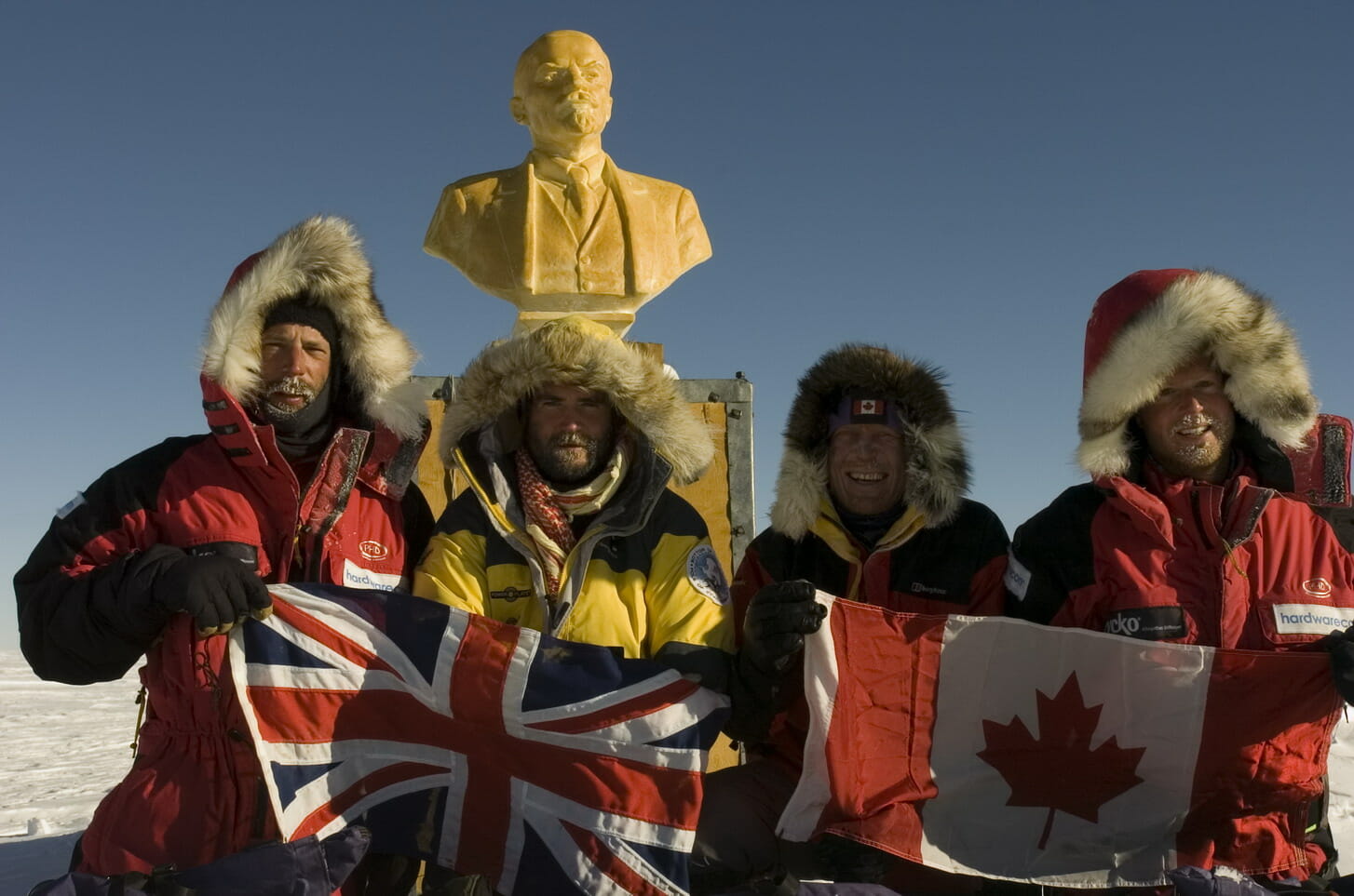 Памятник Ленину в Антарктиде