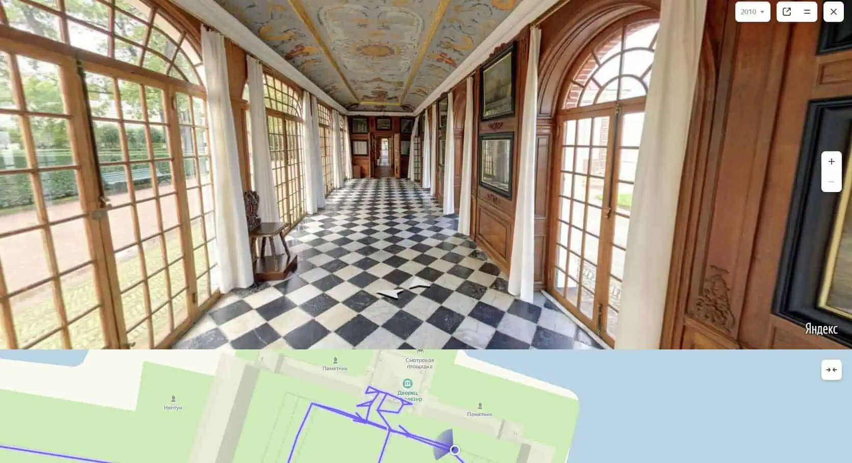 Виртуальные прогулки по Петергофу