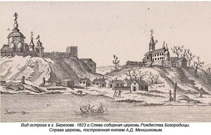 menshikov v berezove