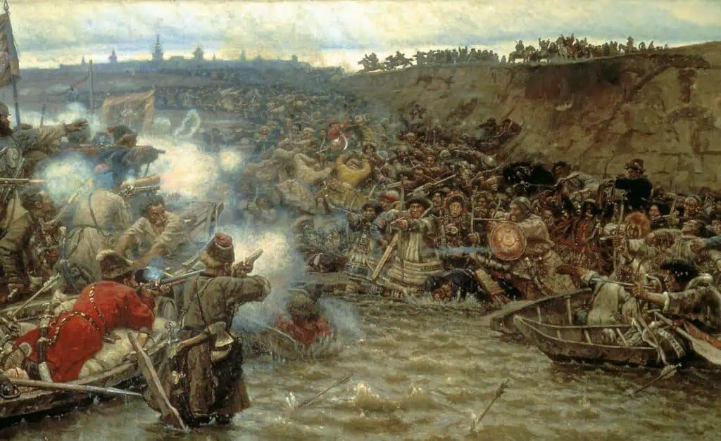 surikov.pokorenie sibiri ermakom