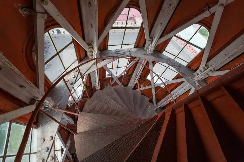 Петропавловская крепость. Подъем на колокольню