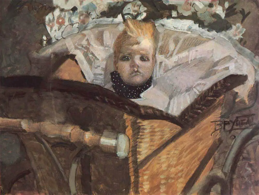 Врубель. Портрет сына. 1902. Русский музей