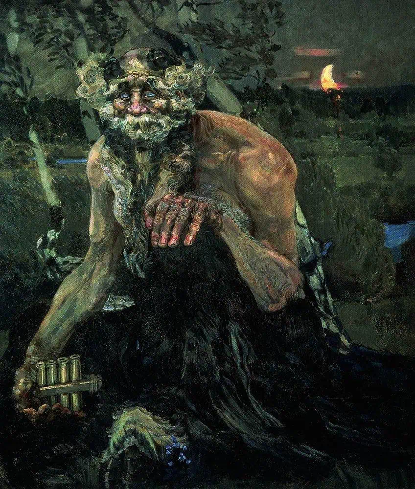 Михаил Врубель. Пан. 1899. Третьяковская галерея