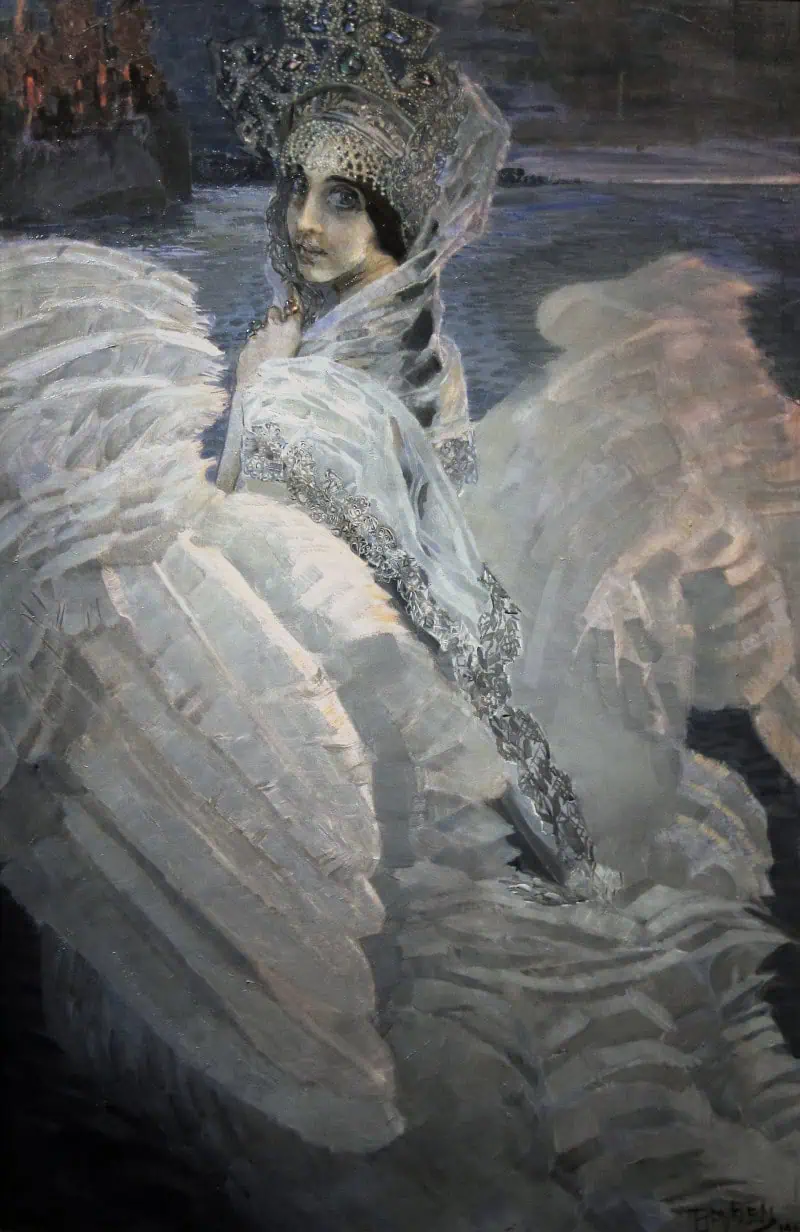 Михаил Врубель "Царевна-Лебедь" 1900. Государственная Третьяковская галерея. Москва