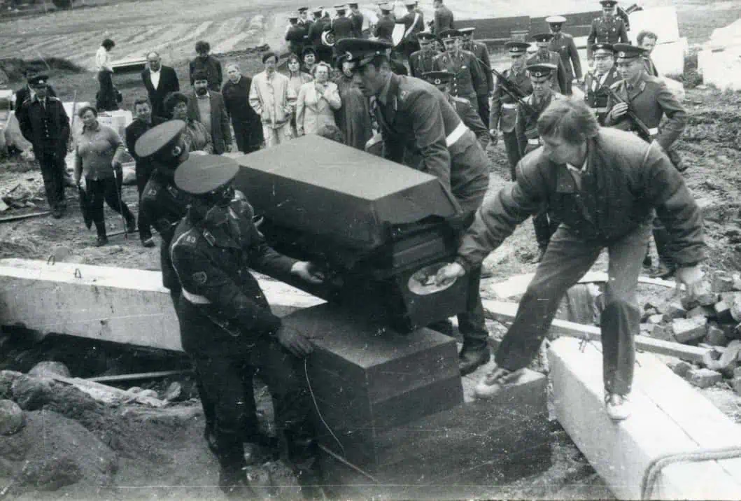 Захоронение Багратиона третий раз. Советское время