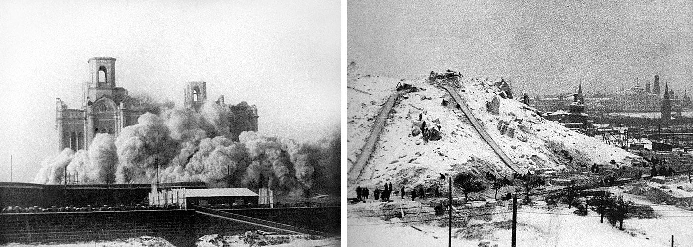 взрыв храма Христа Спасителя 5 декабря 1931 года