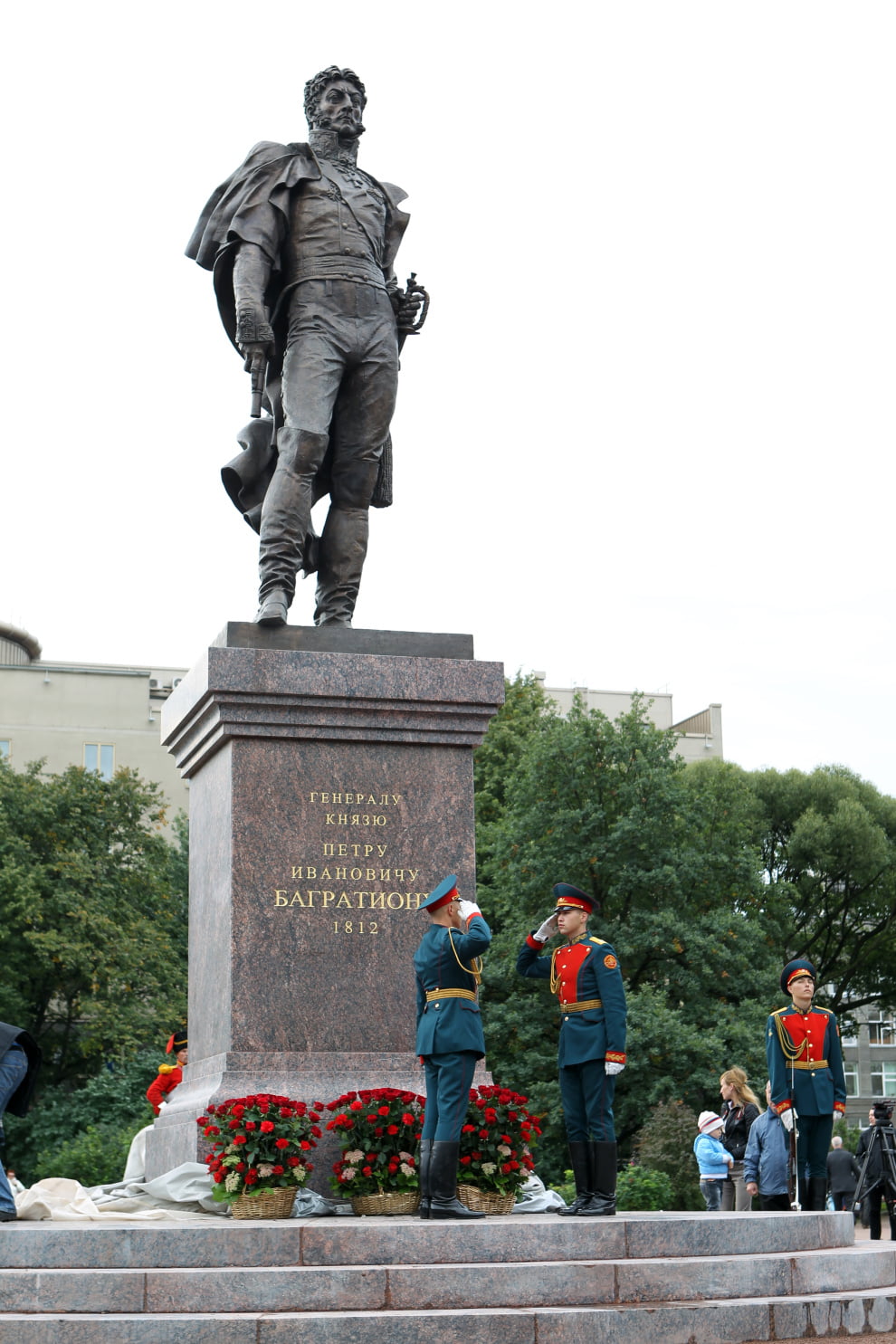 Памятник Багратиону в Санкт-Петербурге