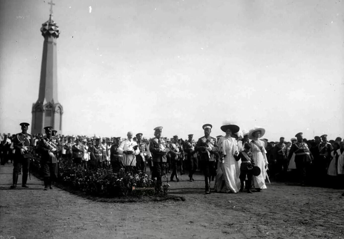 фото Николай II на Бородинском поле