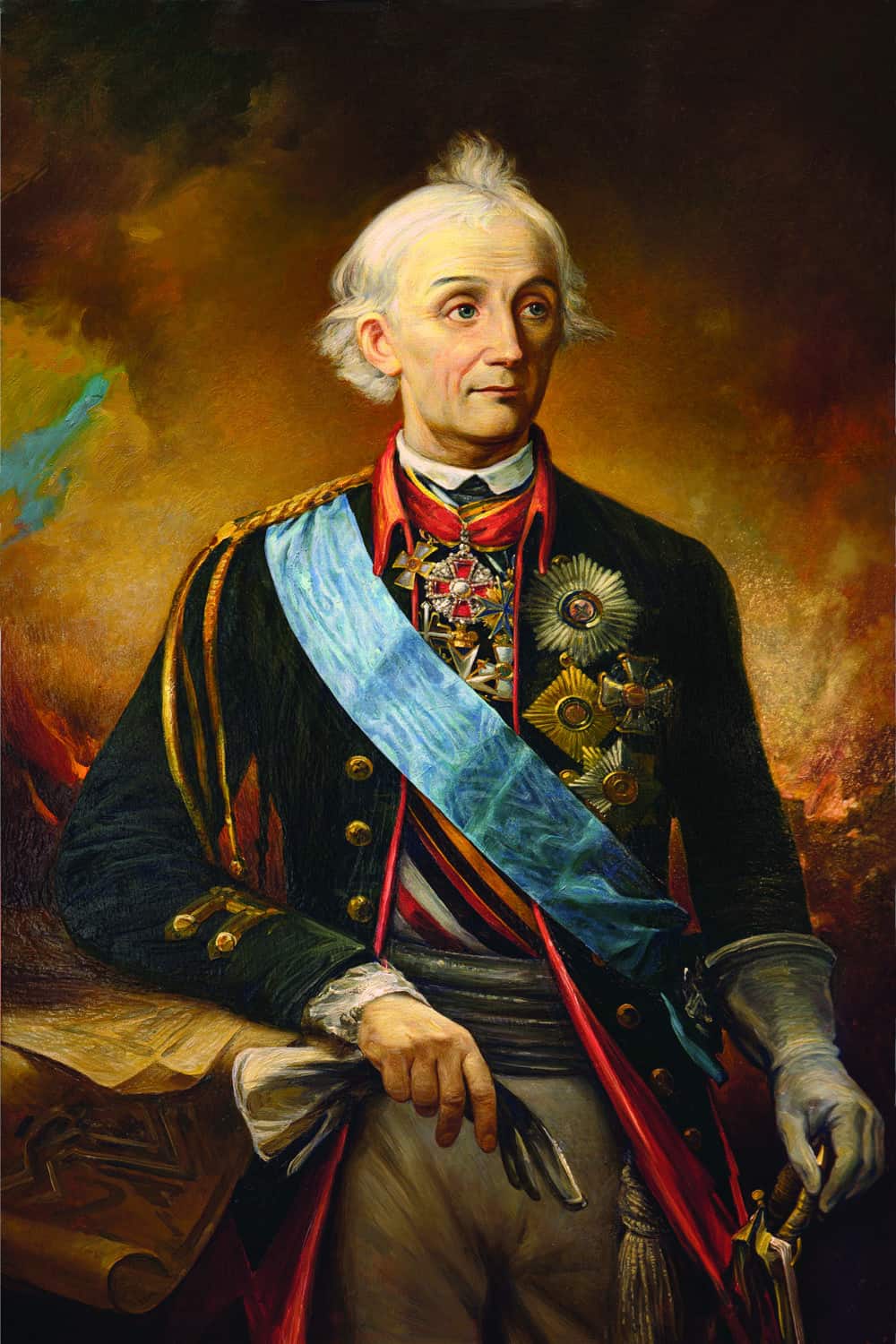 портрет Суворова