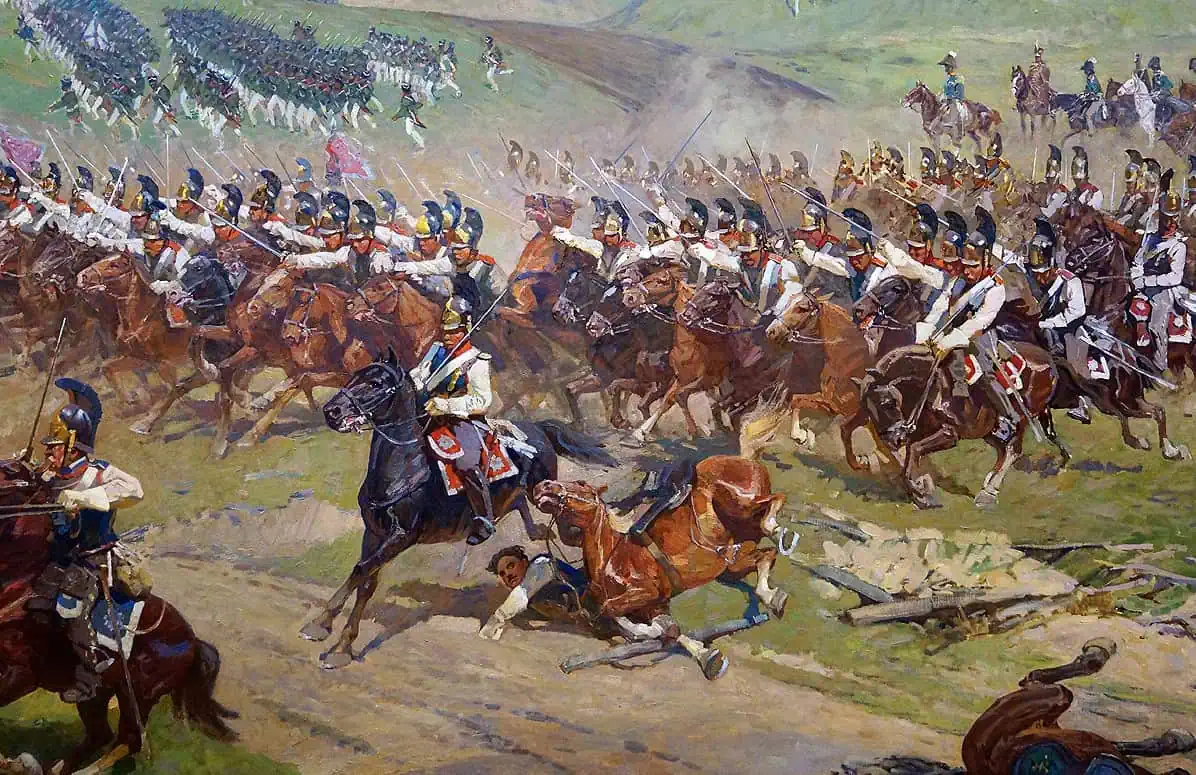 Фрагмент "Бородинской панорамы"