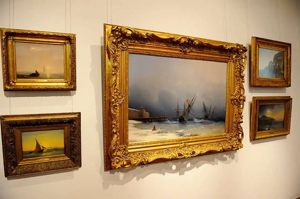 Картины Айвазовского в ТУльском художественном музее