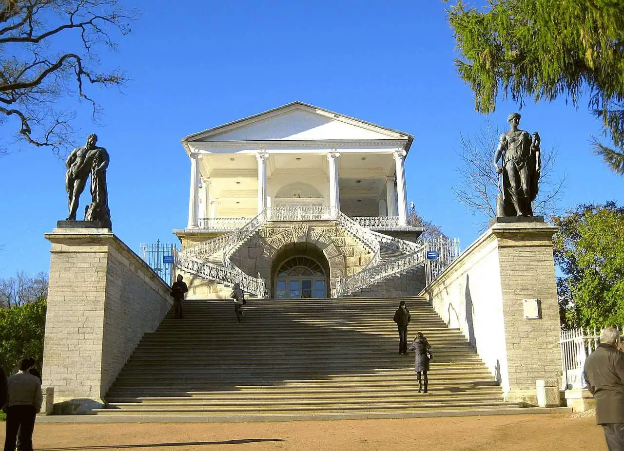 геракл фарнезский в царском селе. камеронова галерея