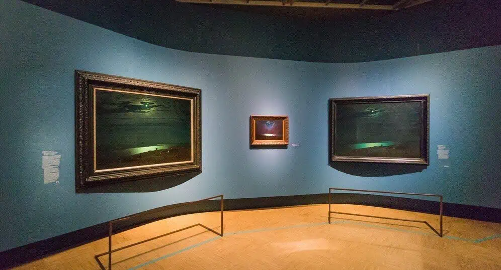 Лунная ночь на Днепревыставка